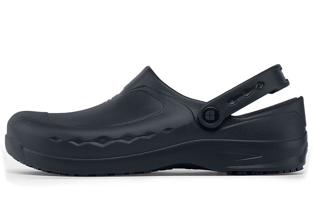 Zinc: Comfortable Black Slip-Resistant Work Clogs | Shoes For Crews ...