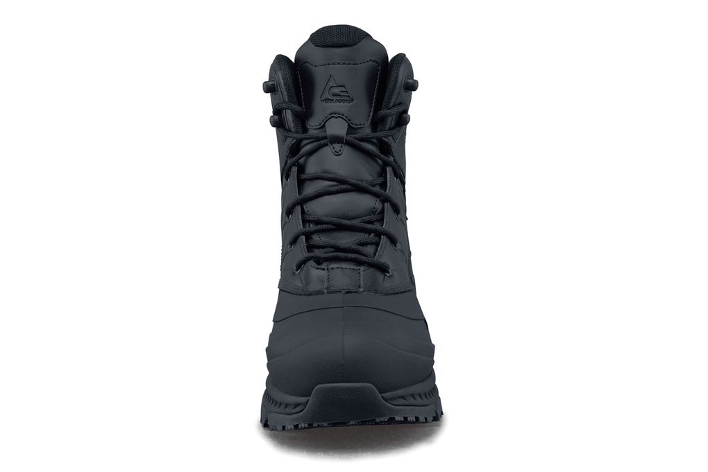 Fargo: Men's Black Soft Toe Waterproof Work Boots | Shoes For Crews ...
