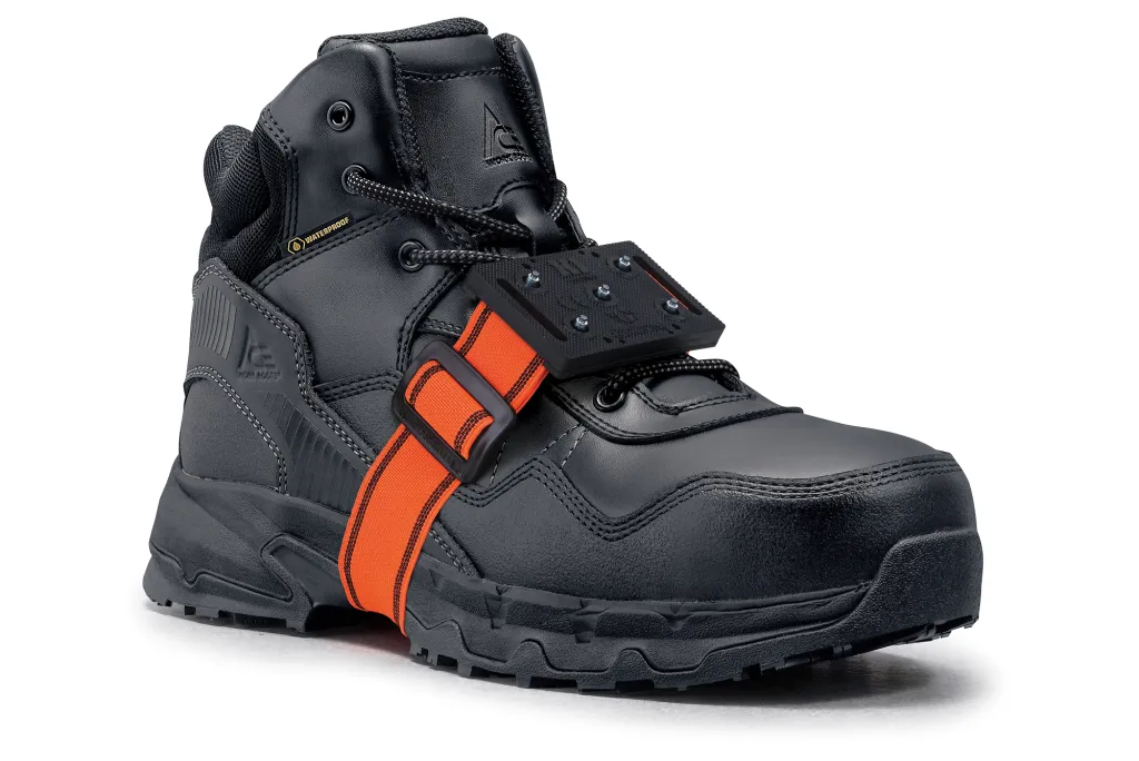 K1 Mid-Sole Low-Profile Strap-On Ice Cleats for Men & Women