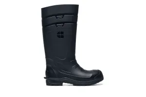 30-30.5cm Strolz 黒のスキーブーツ Brakly - Black Slip-Resistant Shoes for Work
