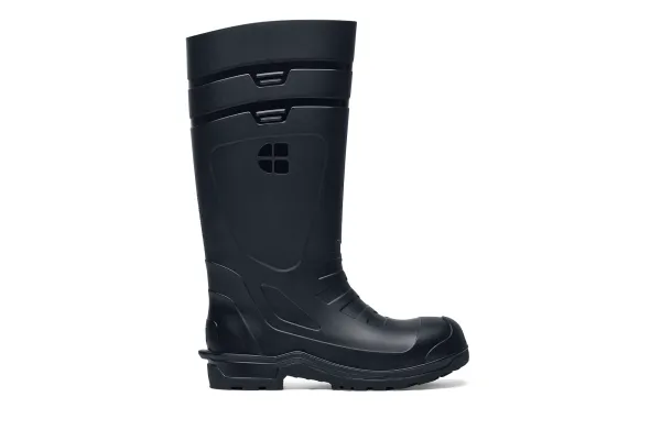 Voyager II: Black Slip-Resistant Soft Toe Work Boots | Shoes