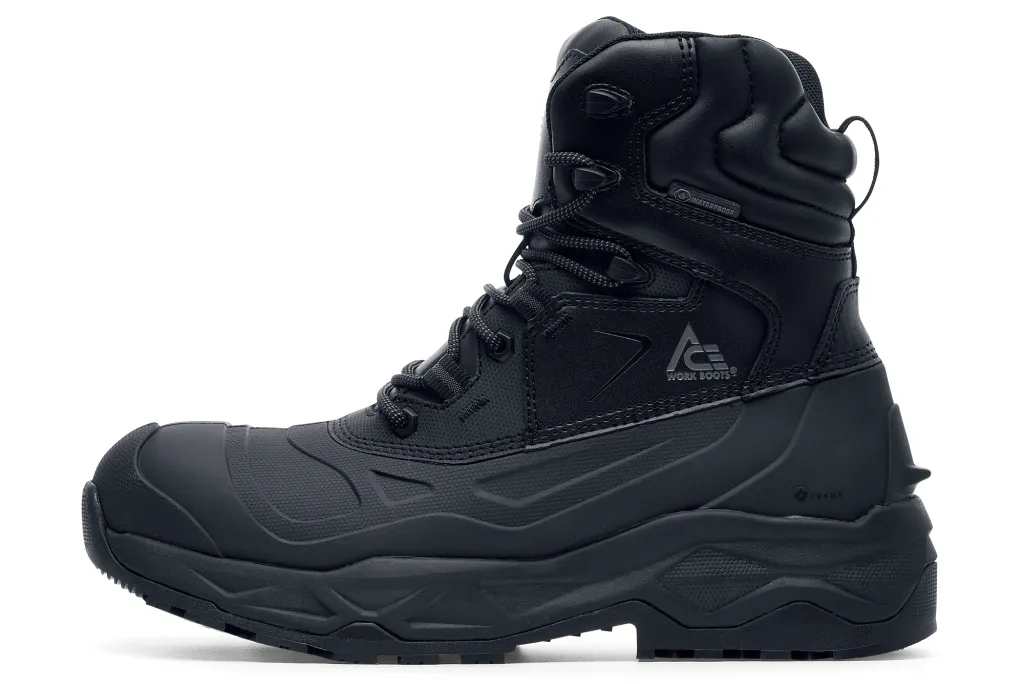 Men's ACE® Fargo II Soft Toe – Black Construction Boots