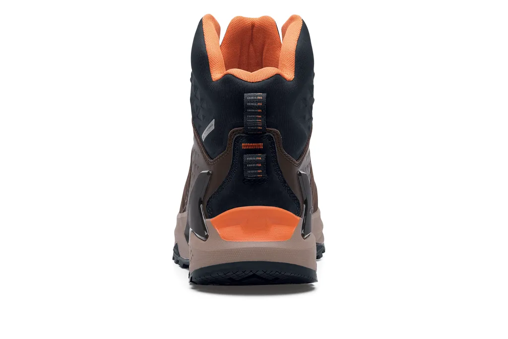 ACE ARROW Brown Soft Toe Slip-Resistant Hiker Boots