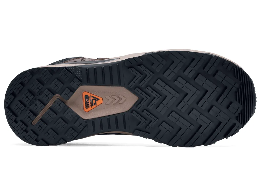 ACE ARROW Brown Soft Toe Slip-Resistant Hiker Boots