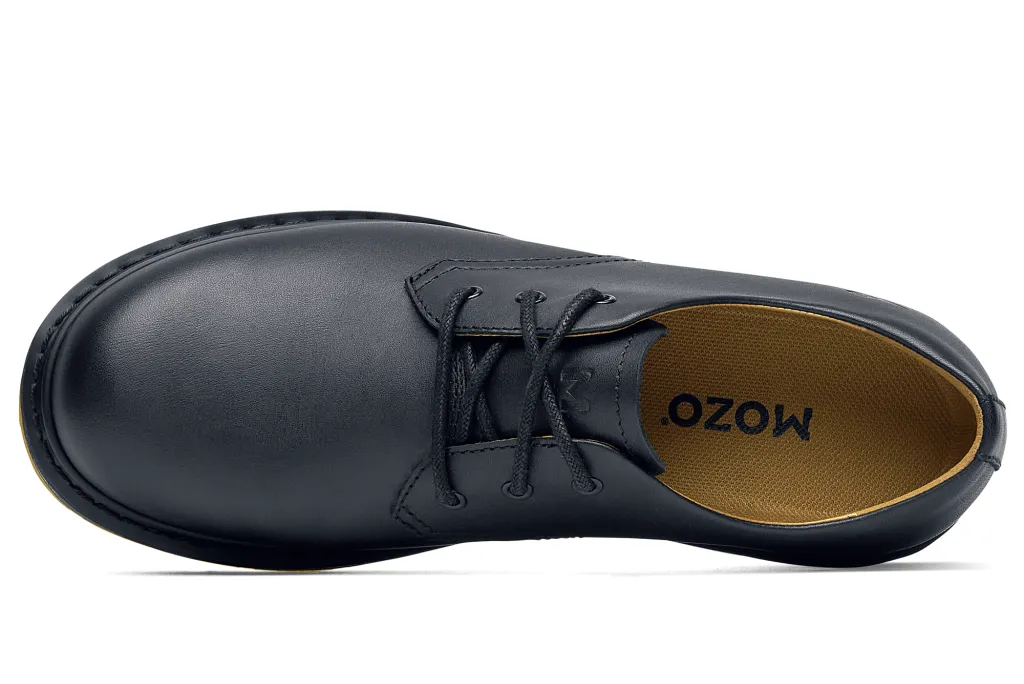【CLASSICO】 Mezzo Approach Black / FLCCDA2U31 MOZO Minetta Oxford Slip-Resistant Work Shoes