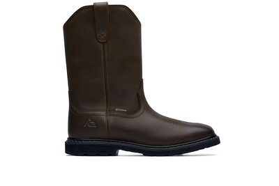 Waggoner Waterproof Men's Brown Slip-Resistant Pull-on Boots