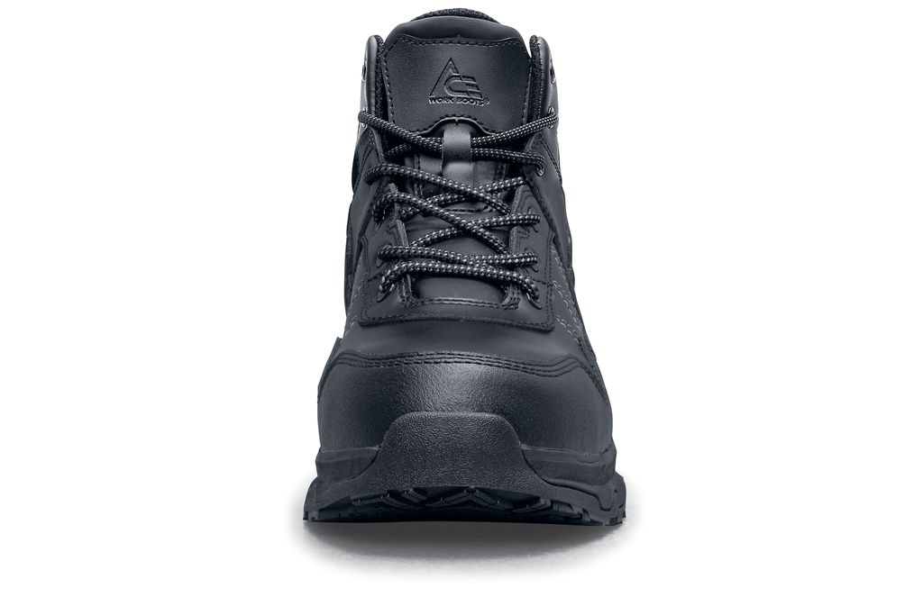 Diehard Mens Slip Resistant Low Work Boot Black Padded Collar Multi Size Medium 