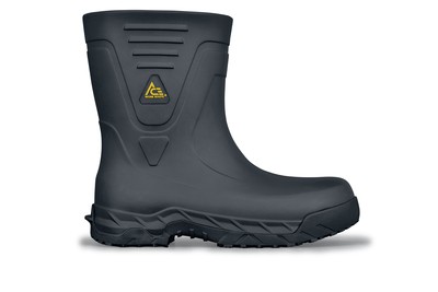 Bullfrog Pro II Black Soft Toe Slip-Resistant Work Boots | Shoes For Crews