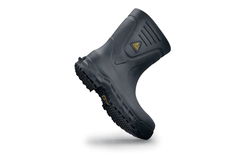 ACE® Bullfrog Pro II Soft Toe–Black Non-Slip Pull-on Boots