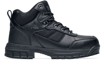 Voyager II: Black Slip-Resistant Soft Toe Work Boots | Shoes For Crews