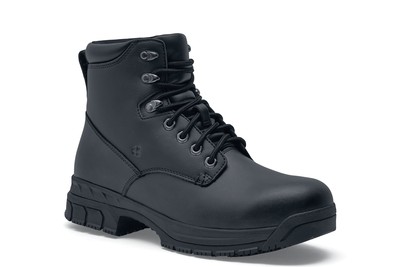 black non slip boots