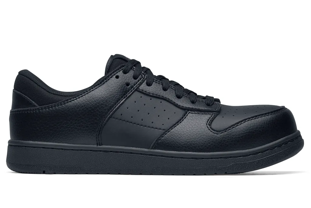 Men's Shoes for Crews Greer Black Composite Safety-Toe Sneakers