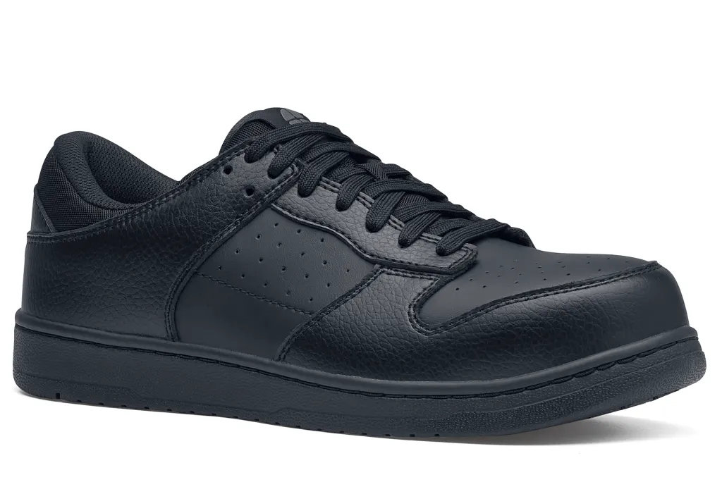 Men's Shoes for Crews Greer Black Composite Safety-Toe Sneakers