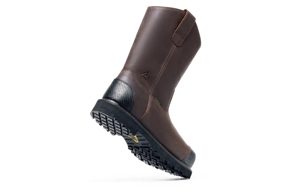 COPY - Shoes For Crews Bronco Working Booths composite toe size Men’s 9,5Women’… ACE® Bronco IV Composite Toe – Brown Cowboy Work Boots main image 2