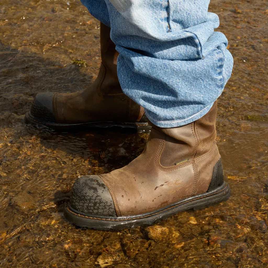 COPY - Shoes For Crews Bronco Working Booths composite toe size Men’s 9,5Women’… ACE® Bronco IV Composite Toe – Brown Cowboy Work Boots main image 4