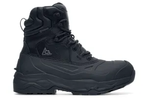 Voyager II: Black Slip-Resistant Soft Toe Work Boots | Shoes