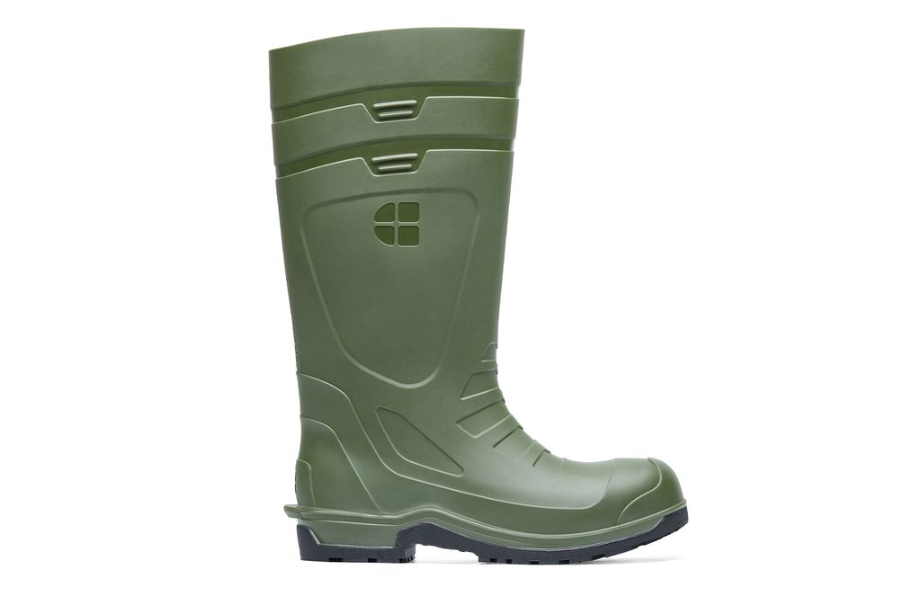 Sentry Steel Toed Flexible PVC Liquid Resistant Work Boot 72126 Green Size 9 11