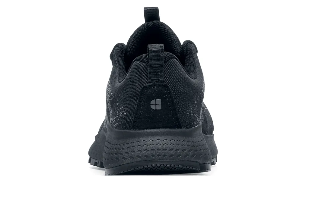 Shoes For Crews® Women's Heather II Black Safety-Toe Sneaker