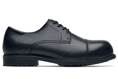 Senator Composite Toe Men's Black Slip-Resistant Dress Shoes | Shoes For Crews