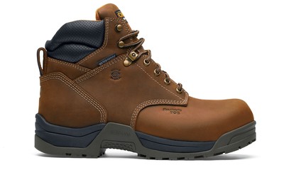 Carolina Bruno Lo Dark Brown Slip-Resistant Work Boots | Shoes For Crews