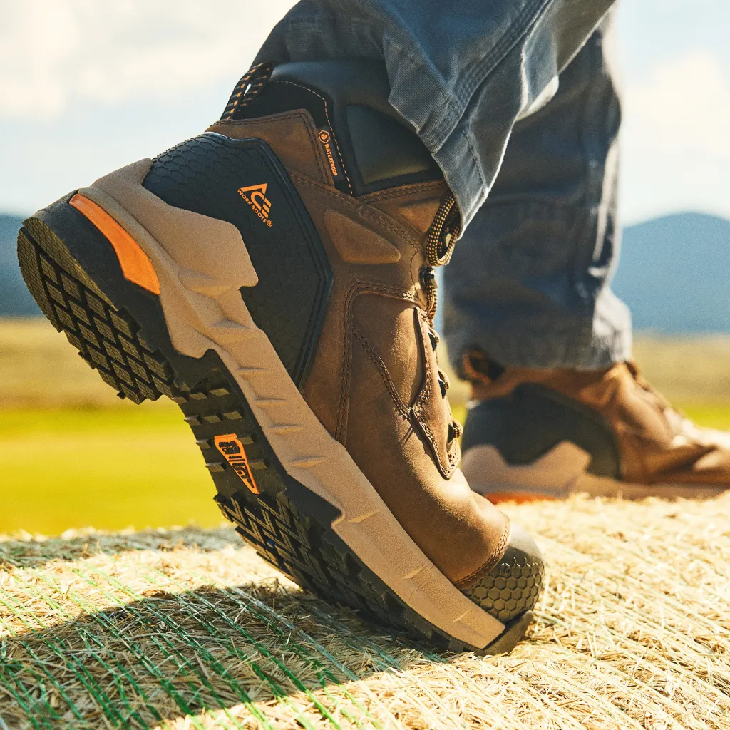 Redrock 6 Inch Men's Brown Composite-Toe CSA Work Boots | Shoes