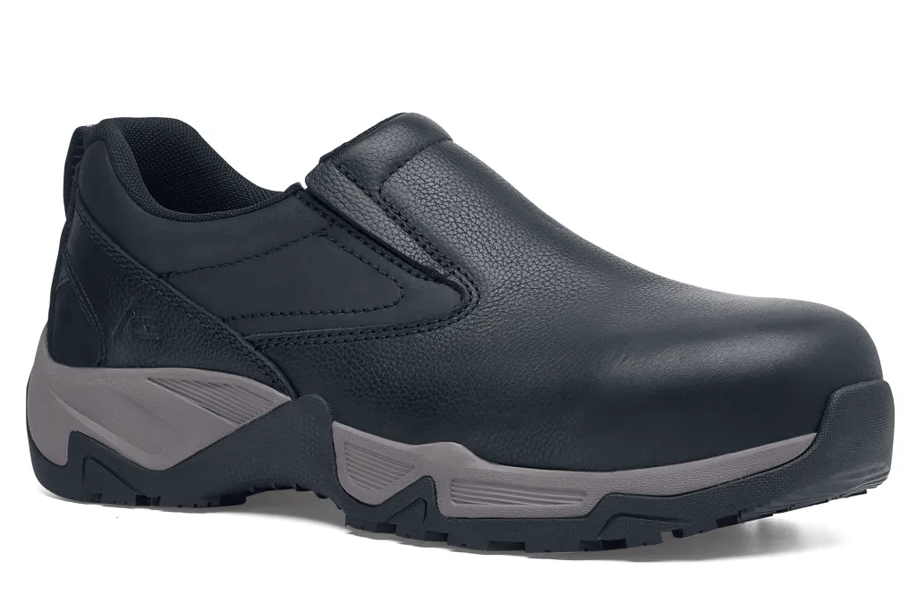 ACE® Badlands Hiker Slip-On NCT CSA—Black Non-Slip Shoe for Men