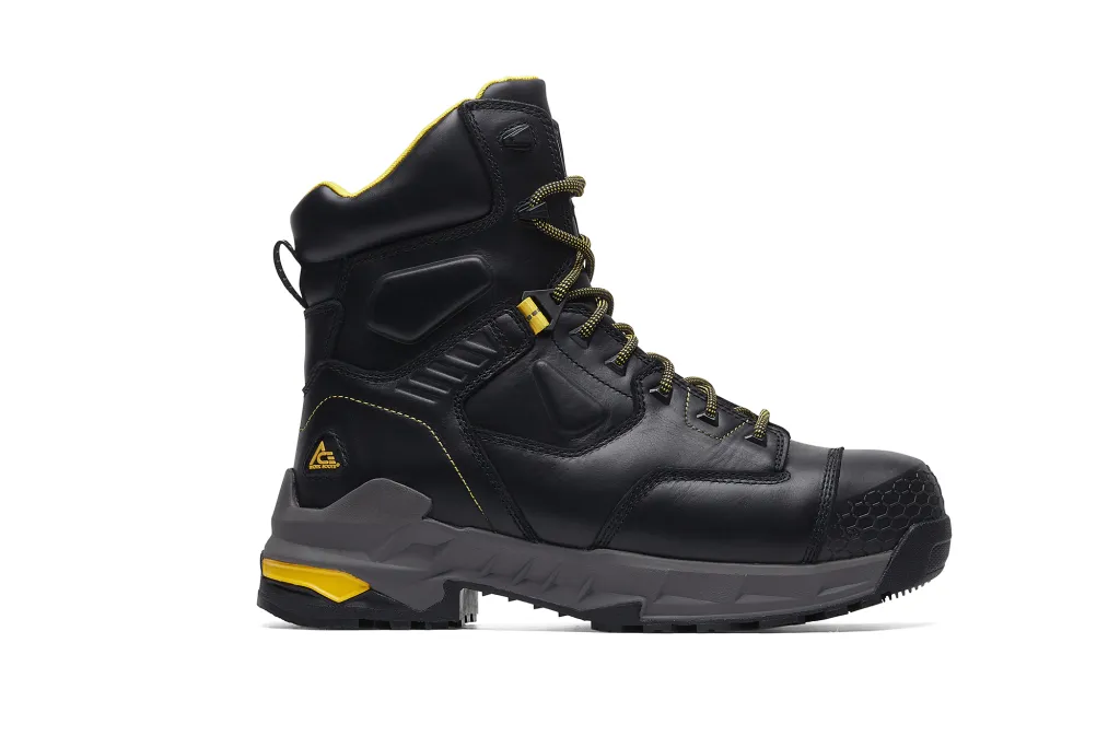 Redrock: Men's Black Composite-Toe Work Boots | Shoes For Crews