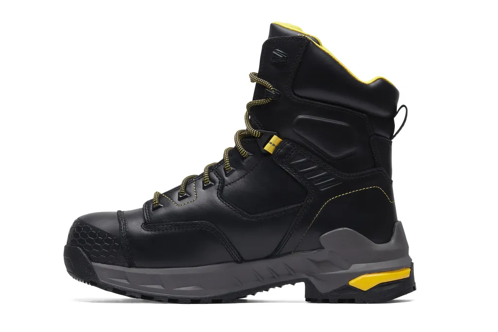 Redrock: Men's Black Composite-Toe Work Boots | Shoes For Crews
