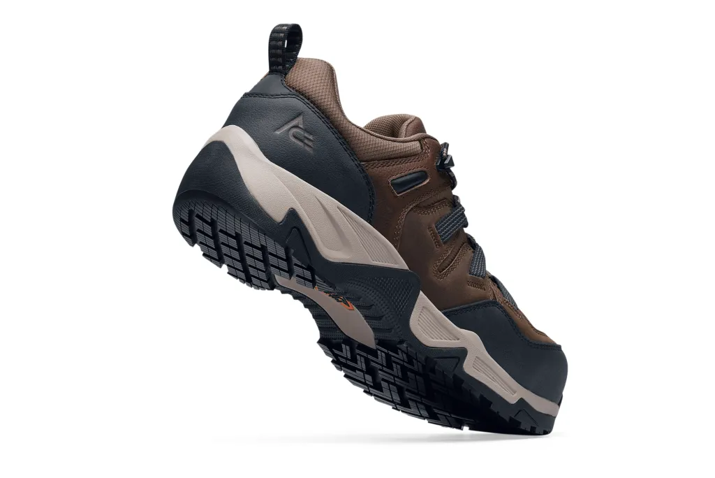 Badlands Safety Toe Puncture Resistant Non-Slip Brown Shoes