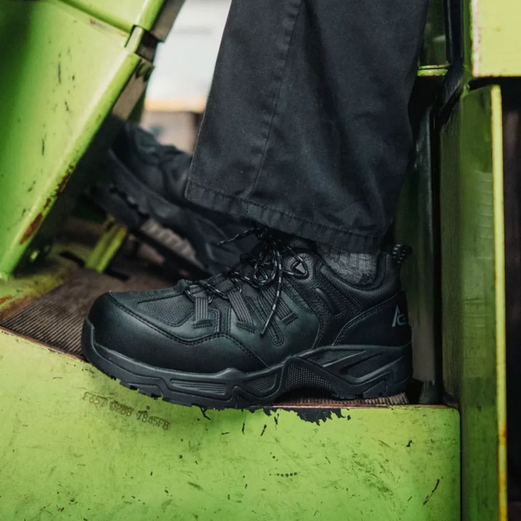 Badlands Safety Toe Puncture Resistant Non-Slip Black Shoes