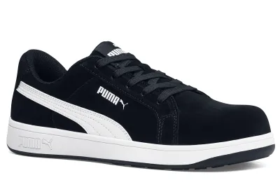 PUMA® Safety Iconic Low - Composite Toe three-quarter view