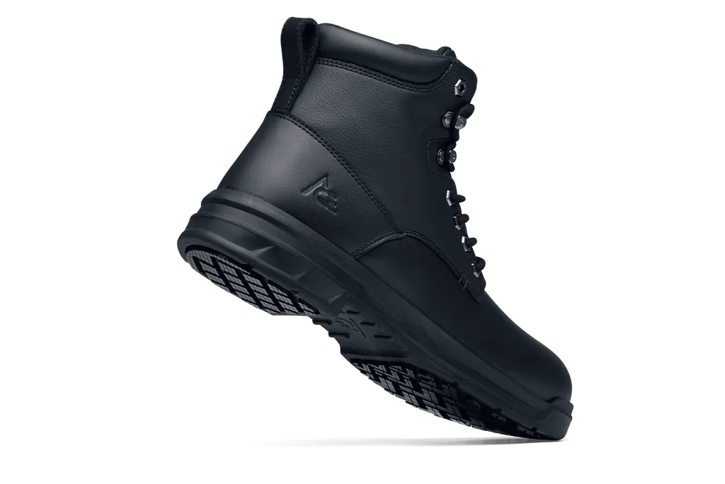 Men's ACE® Rowan II ST – Black Non-Slip Steel-Toe Boots