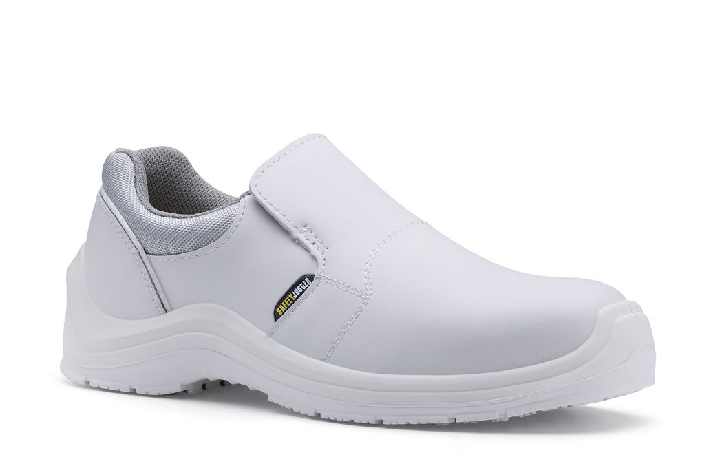 white steel toe shoes for men