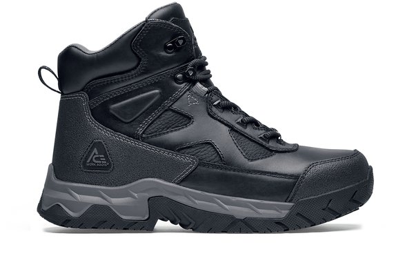Glacier Men s Black Steel Toed Work Boots Shoes For Crews