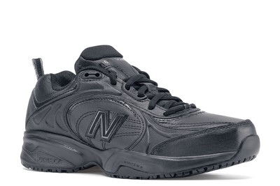 New Balance 623v2: Women's Black Non-Slip Shoes | Shoes For Crews