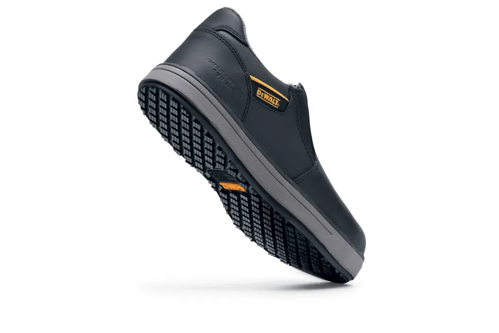 DeWalt black plasma slip on aluminum toe shoes DEWALT Plasma Work Slip On Aluminum Toe Black Color Men main image 4