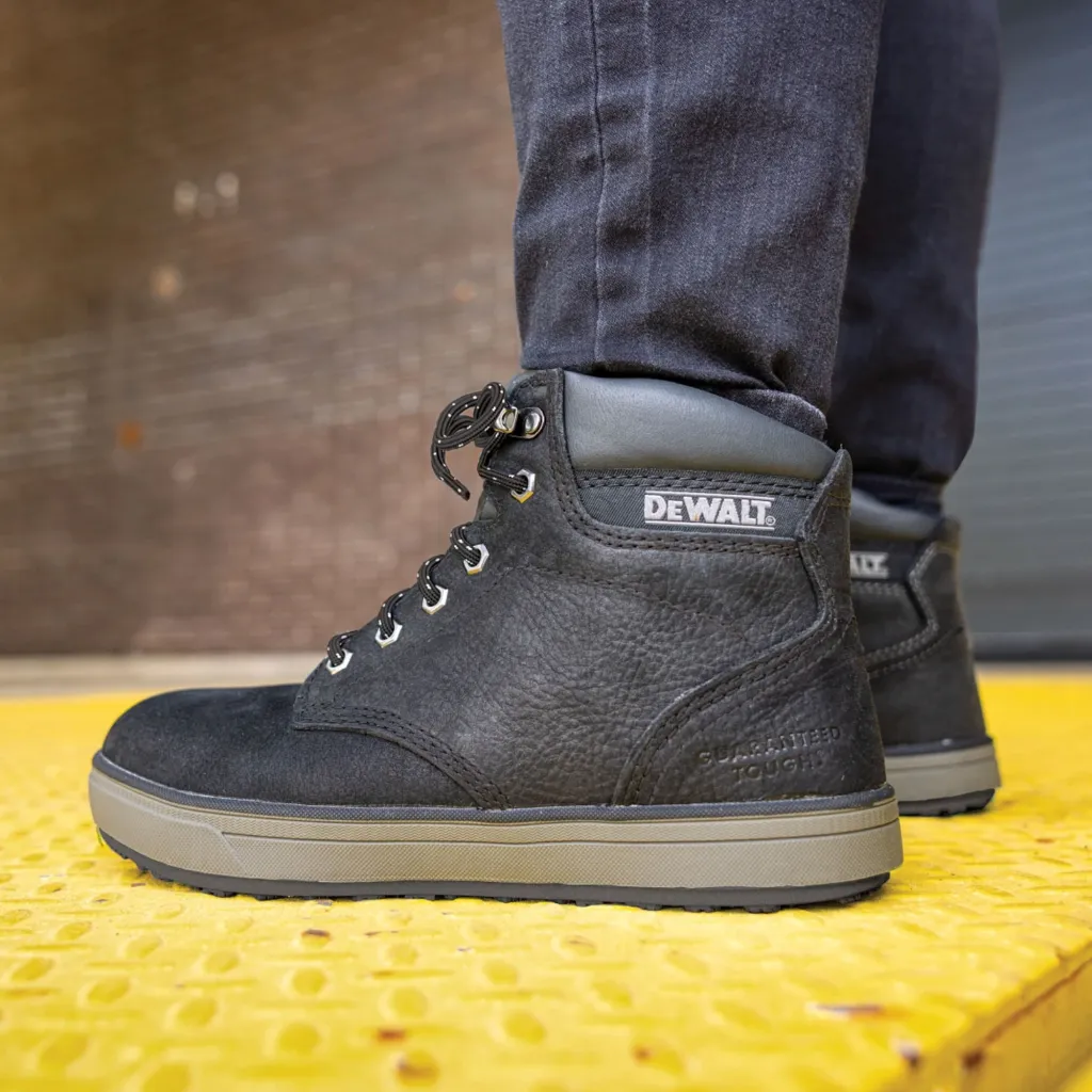 DEWALT Plasma ST – Black Construction Non-Slip Work Boots