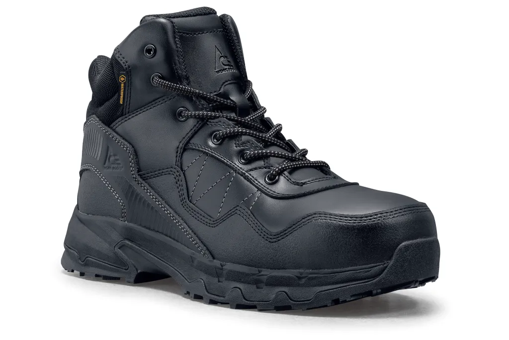 Men's ACE® Piston Mid Aluminum Toe Black Waterproof Boot
