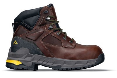 Burren Brown Composite Toe & No-Slip Boots | ACE | Shoes For Crews - Canada