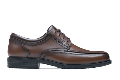 Valet - Brown Men's Slip Resistant Dress Shoes | Shoes For Crews