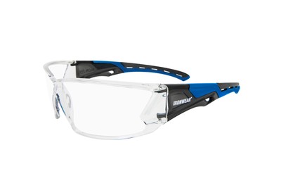 Premium Anti-Fog Protective Eyewear Black + Blue | Shoes For Crews