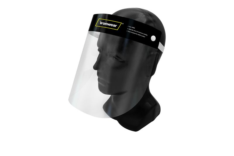 Disposable Face Shields (10 per pack) right view