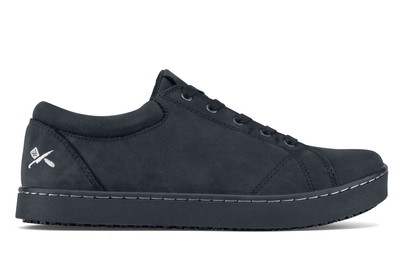 MOZO Mavi Women's Black Slip Resistant Sneaker | Shoes For Crews