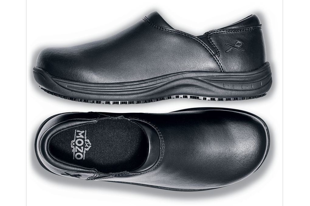 MOZO Forza Men's / Black SlipResistant Chef Shoes Shoes For Crews