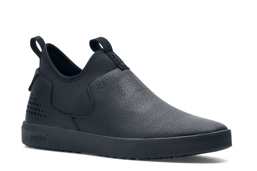 MOZO Zane Men's Leather Slip-Resistant Chef Shoes