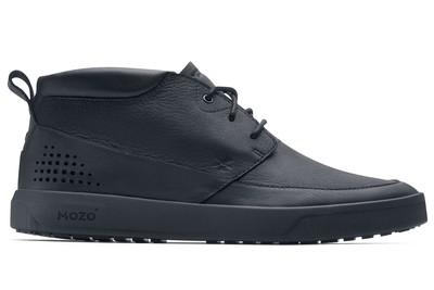 MOZO Finn Chukka II Black Slip-Resistant Chef Shoes | Shoes For Crews