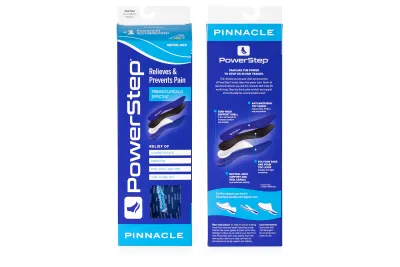 PowerStep® Pinnacle | Neutral Arch Supporting Insoles left view