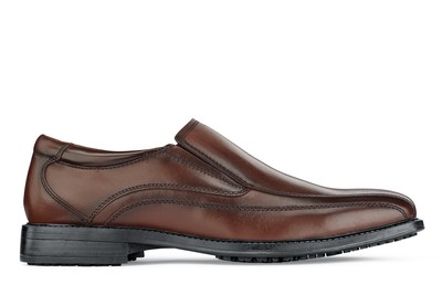 Dockers Director - Men's Tan Non-Slip Comfortable Dress Shoe - Shoes For Crews