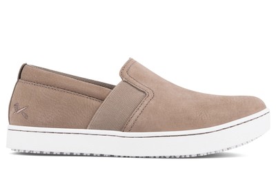 MOZO - Kai - Women's - Tan/White - Non-Slip Restaurant Shoes - Shoes For Crews