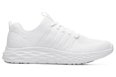Everlight White Lightweight Slip-Resistant Restaurant Shoes CA